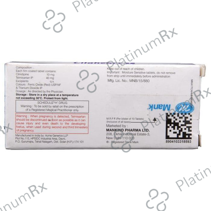 Cilaheart-T Tablet 10 Tablet