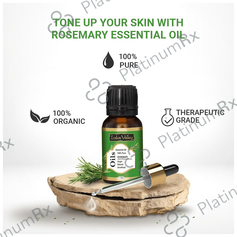 Indus Valley 100% Pure Essential Rosemary Oil