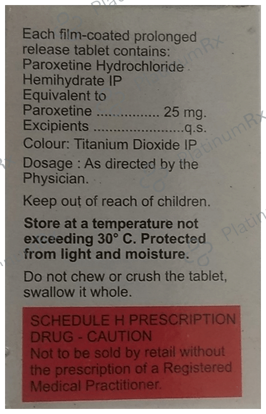Depaxil CR 25mg Tablet 10s