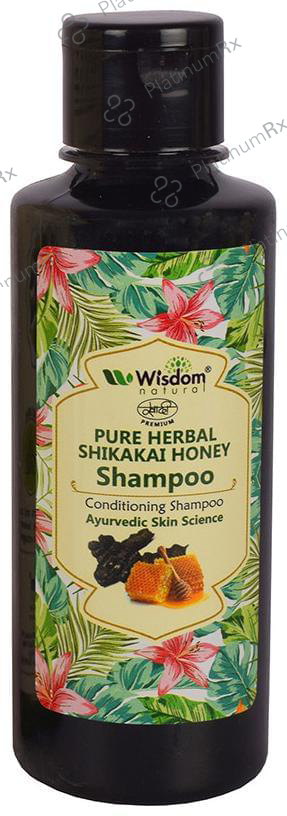 Wisdom Natural Pure Herbal Shikakai Honey Shampoo