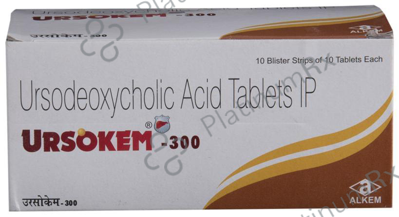 Ursokem 300mg Tablet 10s