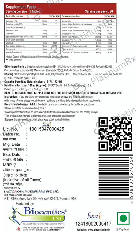 Lyconex Forte Tablet