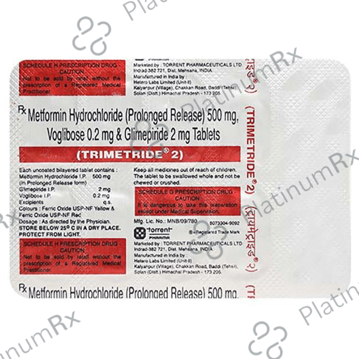 Trimetride 2/500/0.2mg Tablet PR 10s