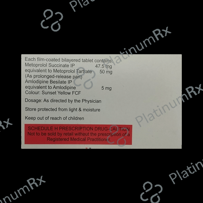 Revelol AM 0.2/50/5mg Tablet PR 15s