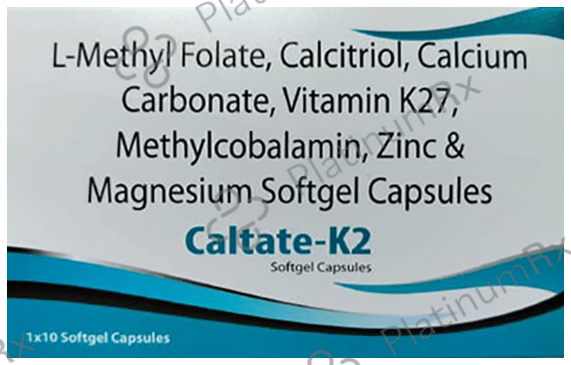 Caltate-K2 Softgel Capsule