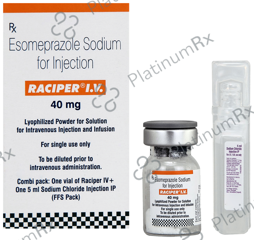 Raciper IV 40mg Injection 5ml