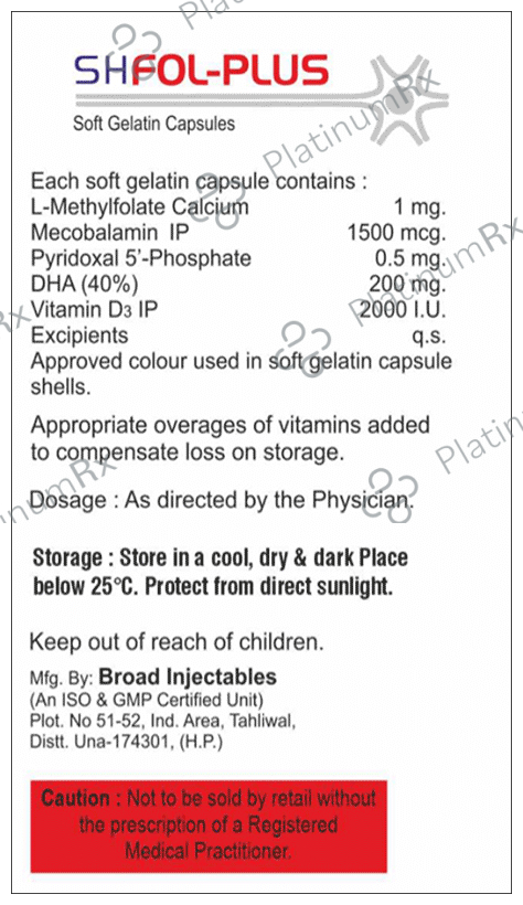 Shfol-Plus Softgel Capsule