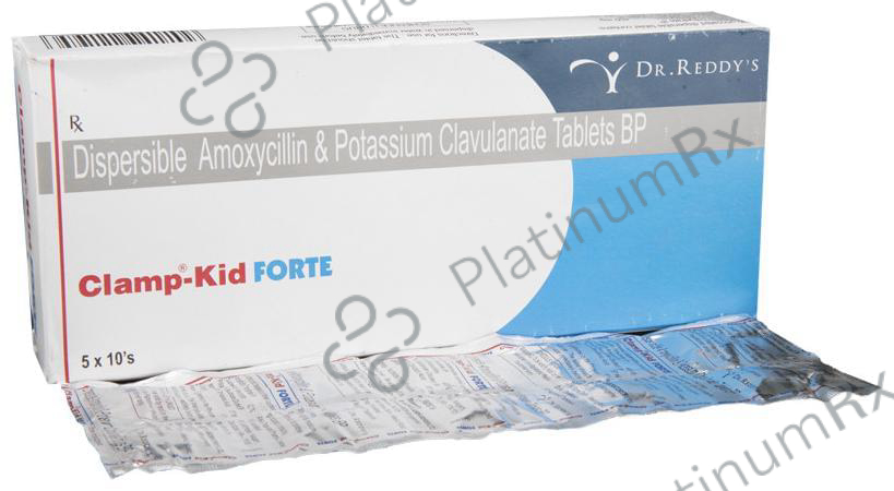 Clamp Kid 400/57mg Forte Tablet 10s