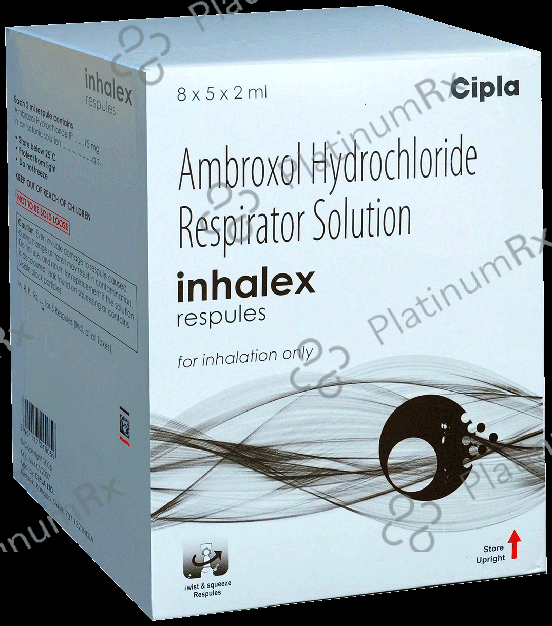 Inhalex 15mg Respules 5s