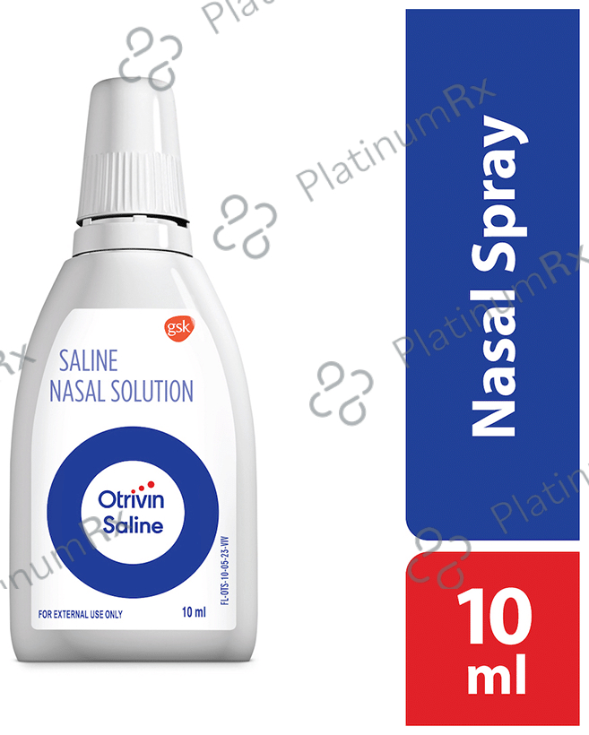 Otrivin Saline Nasal Spray10ml