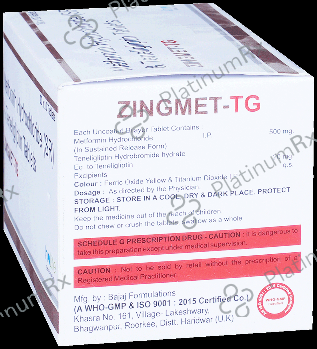 Zingmet-TG Tablet SR