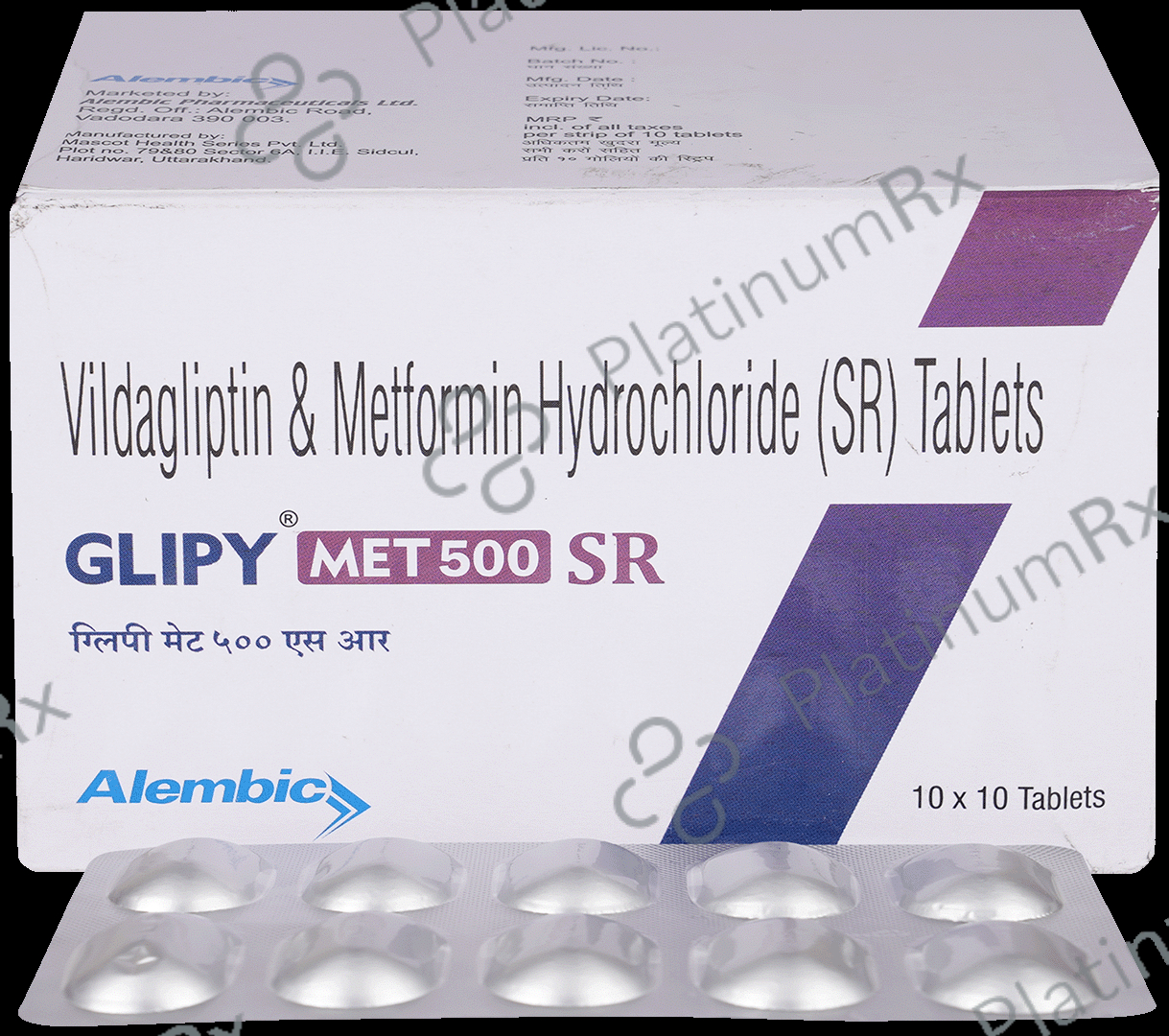 Glipy Met 500mg SR Tablet 10s