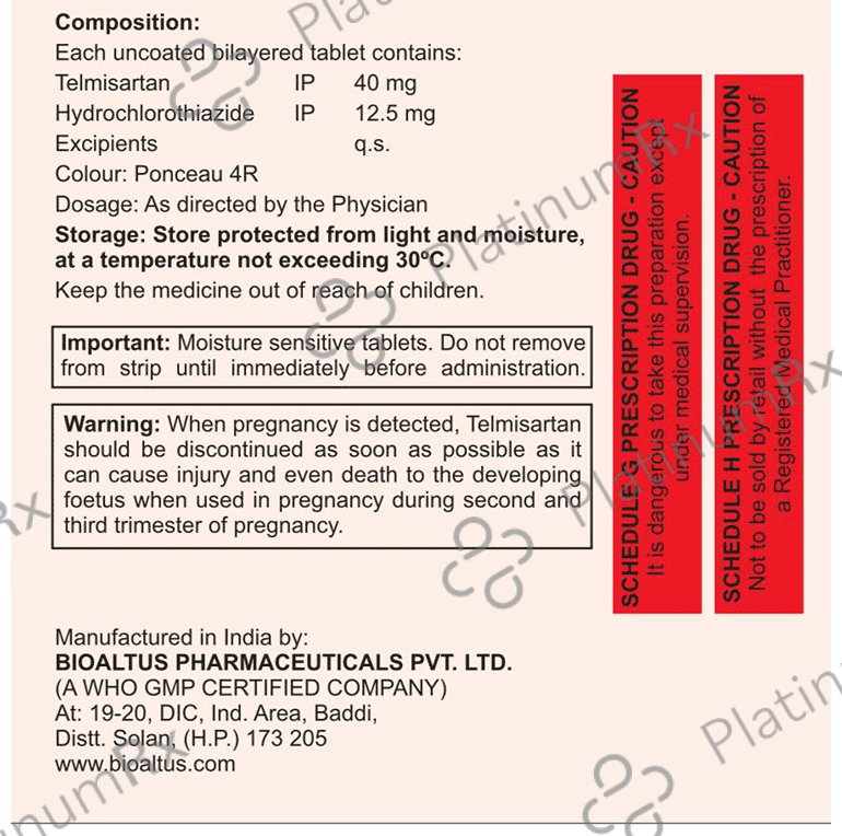 Tutitel H 40 Tablet