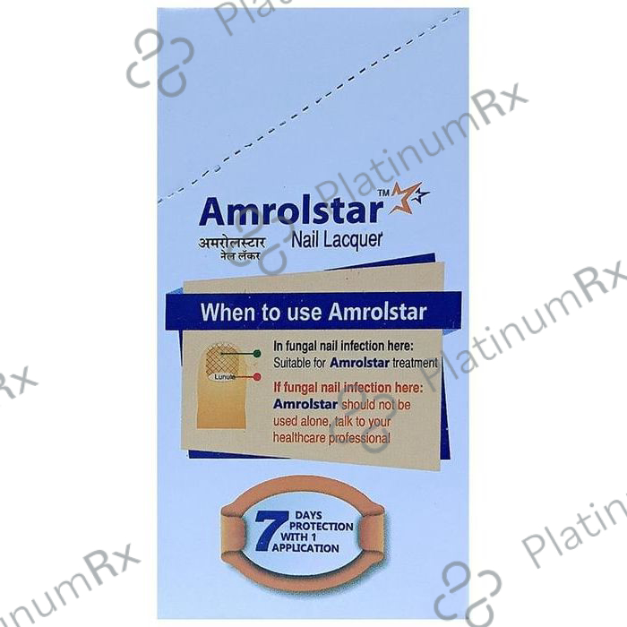Amrolstar 5% Nail Lacquer 1s