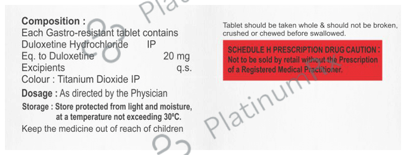 Dulopack 20 Tablet