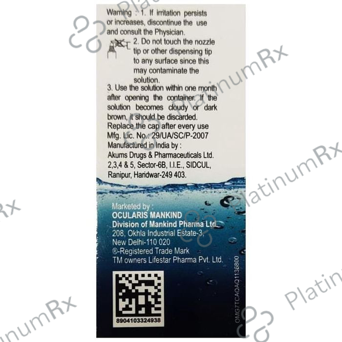 Lubistar 0.5% Eye Drop 10ml