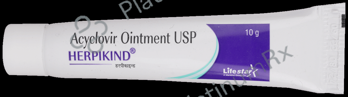Herpikind 5% Ointment 10gm