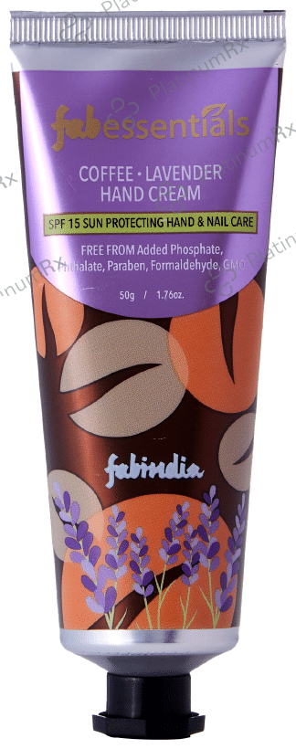 Fabessentials Coffee Lavender Hand Cream