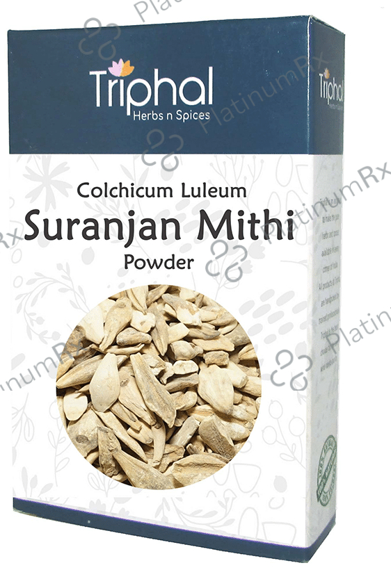 Triphal Suranjan Mithi/ Sweet Suranjaan/ Colchicum Luteum Powder 800 gm