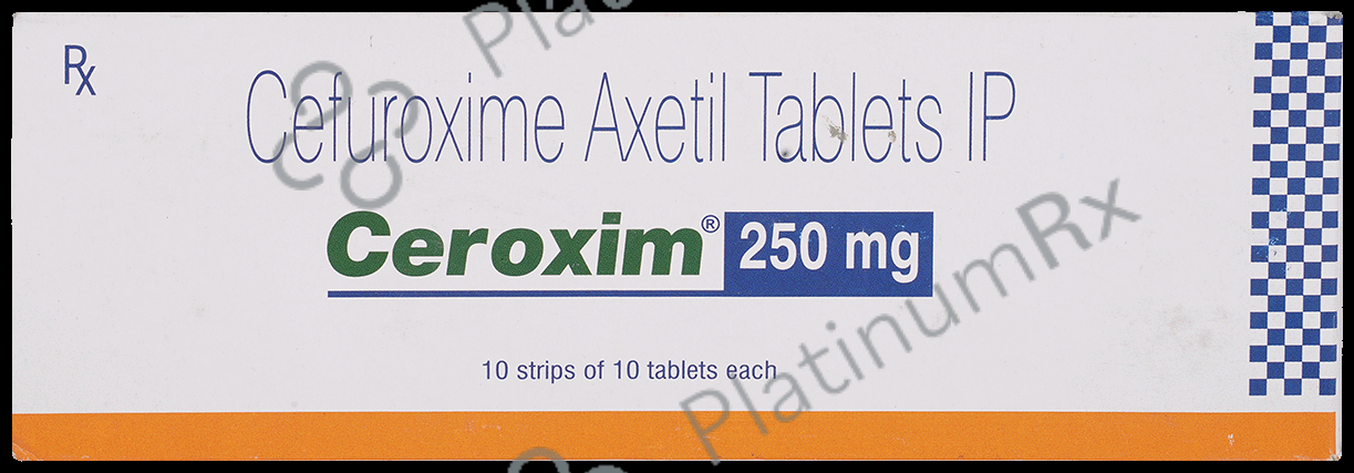 Ceroxim 250mg Tablet 10s