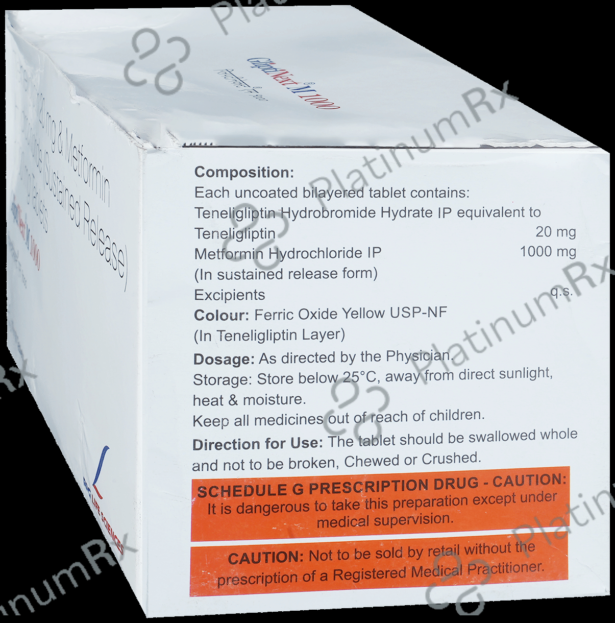 Glipti Next M 1000 Tablet SR