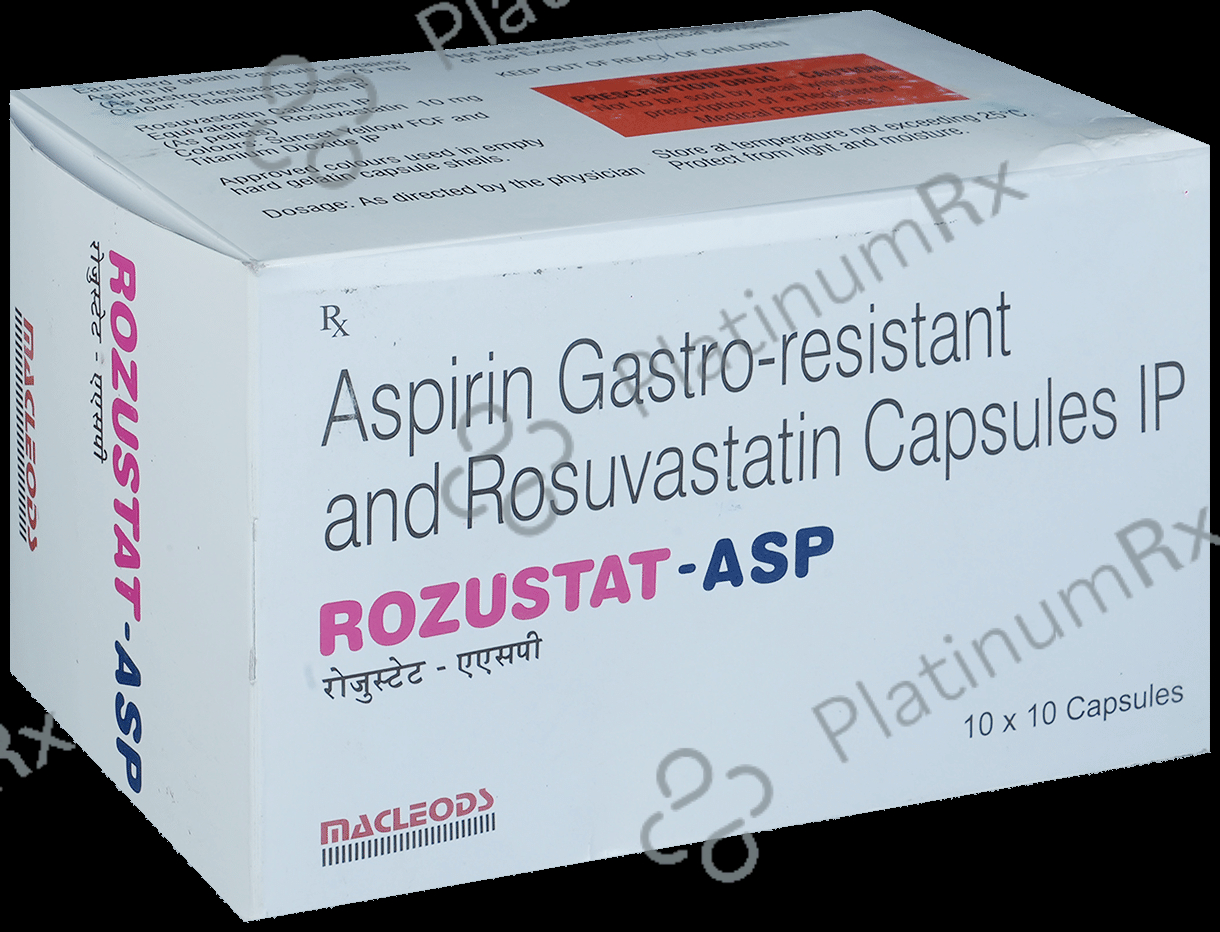 Rozustat ASP 75/10mg Capsule 10s