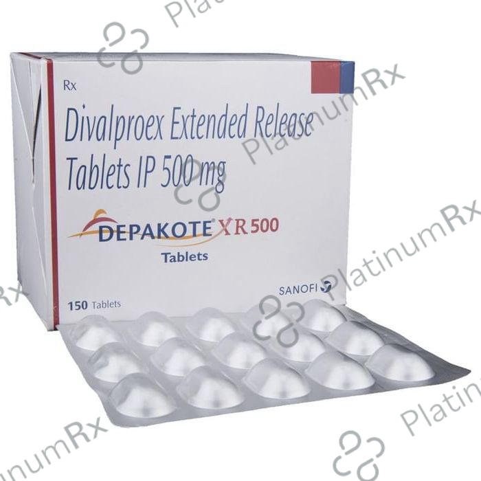 Depakote XR 500mg Tablet 15s