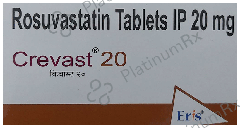 Crevast 20mg Tablet 15s