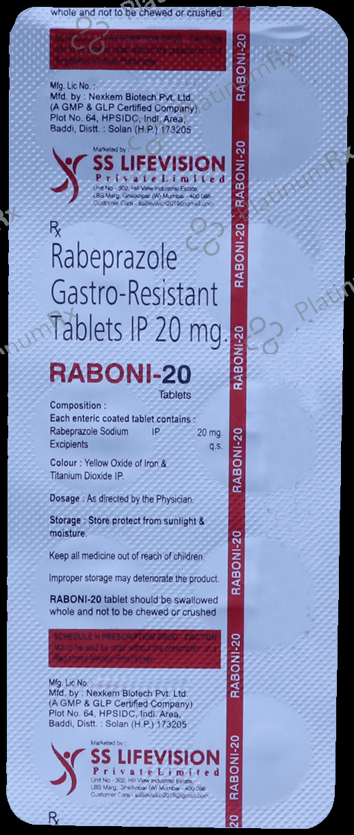 Raboni 20mg Tablet