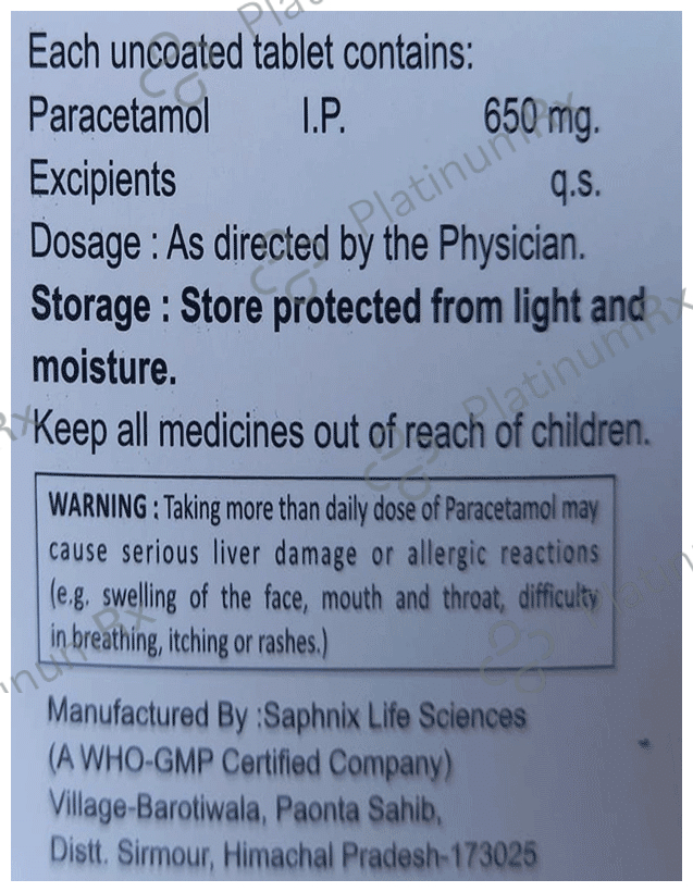 Endpain 650 Tablet