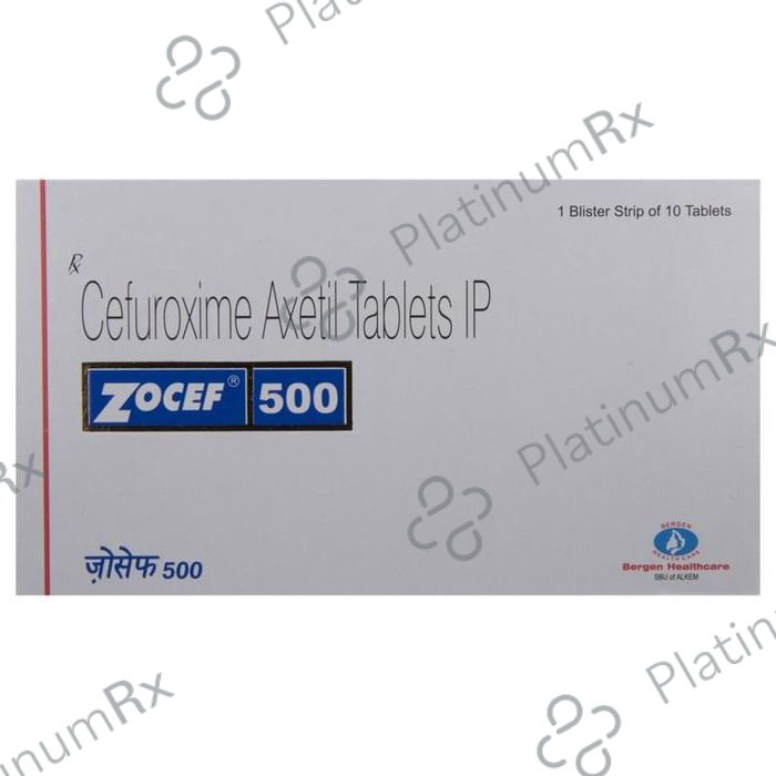 Zocef 500mg Tablet 10s