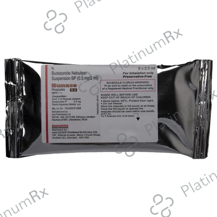 Bunase 0.5mg Respule 5s