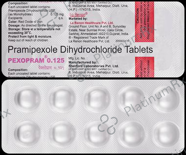 Pexopram 0.125mg Tablet