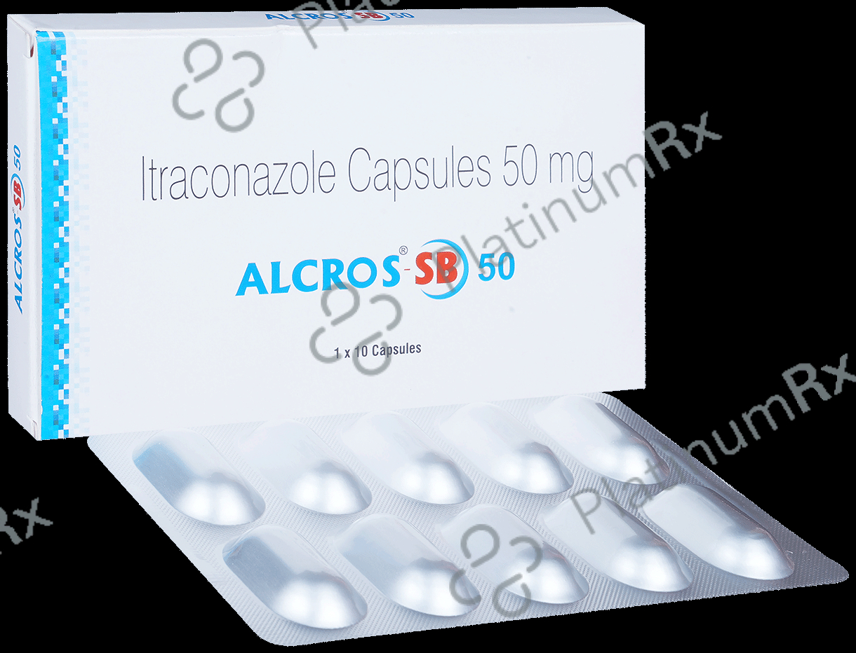 Alcros SB 50mg Capsule 10s