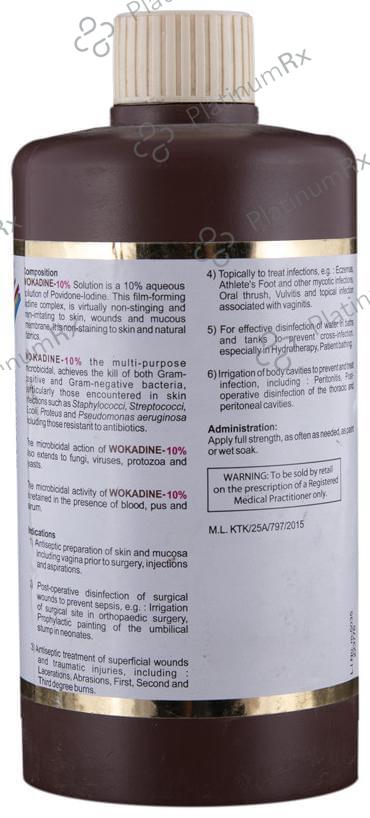 Wokadine 10% Solution 500 Solution