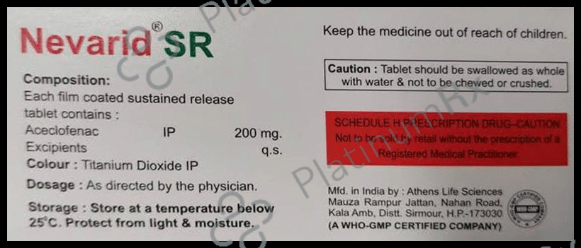 Nevarid SR Tablet