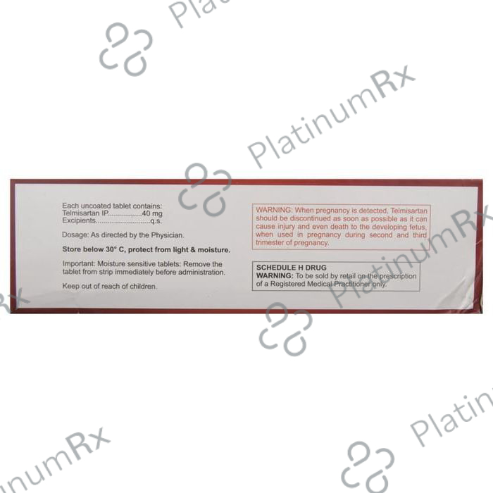 Tsart 40mg Tablet 15s