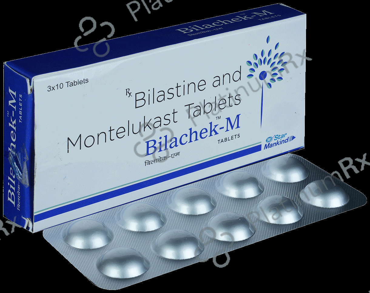 Bilachek M 20/10mg Tablet 10s