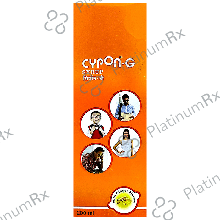 Cypon G Syrup Ginger
