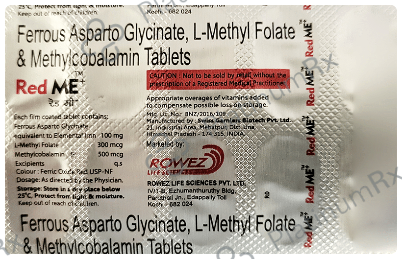 Red ME Plus Tablet 10s