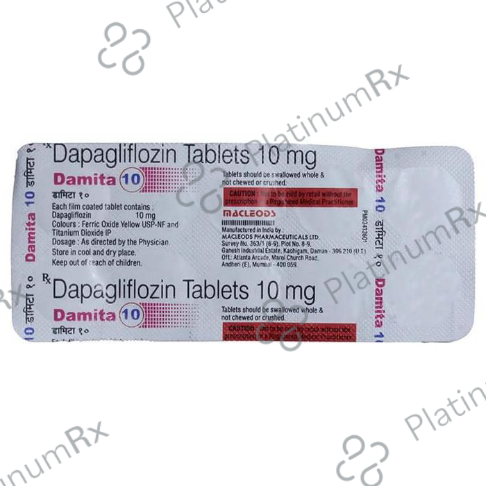 Damita 10mg Tablet 10s