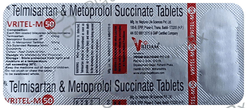 Vritel-M 50 Tablet