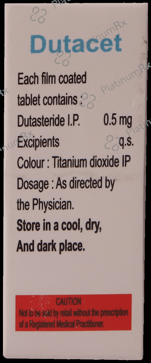 Dutacet 0.5mg Tablet