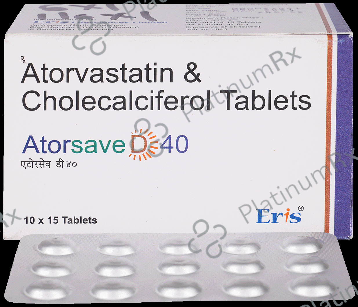 Atorsave D 40mg/1000IU Tablet 15s