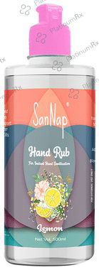 SanNap Lemon Hand Rub Advanced Instant Hand Sanitization