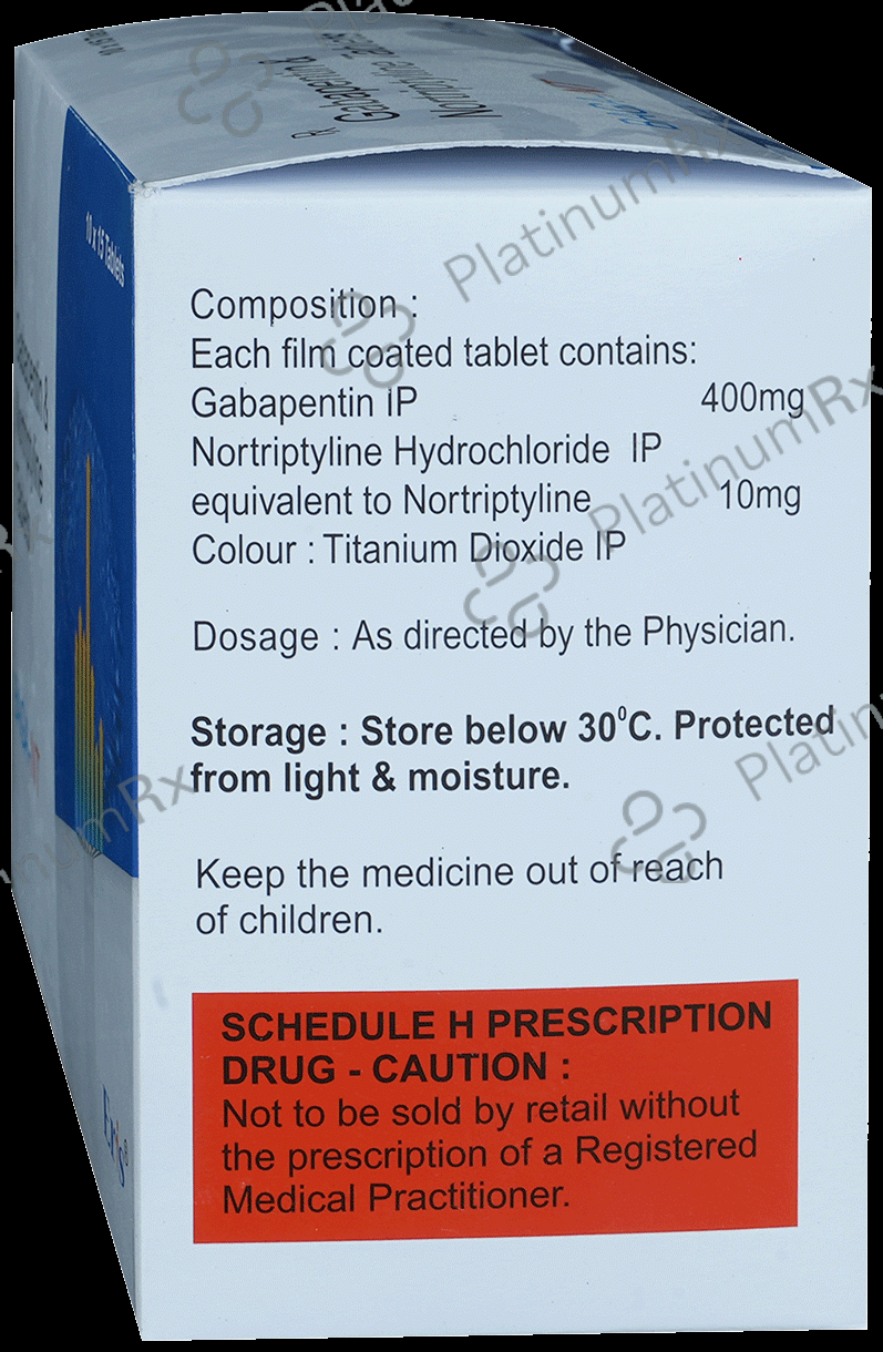 Baga NT 400/10mg Tablet 15s