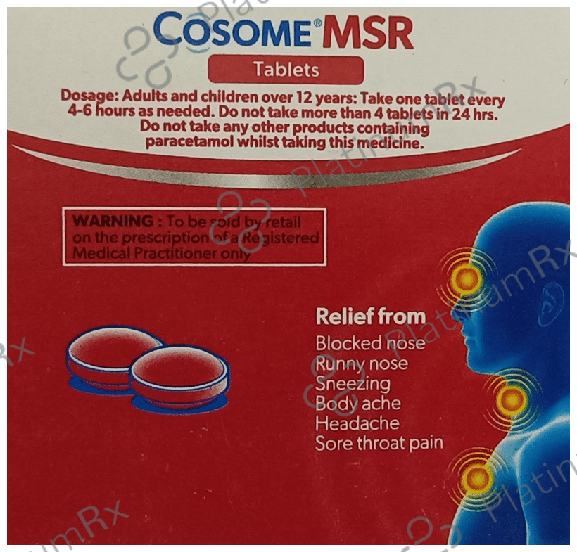 Cosome MSR Tablet
