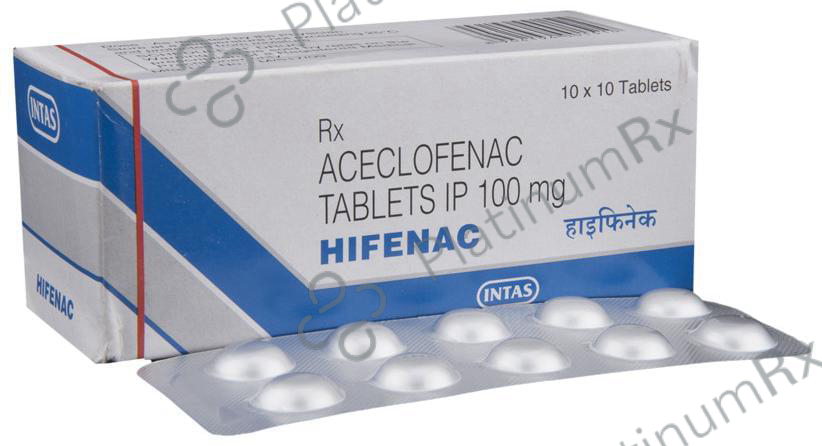 Hifenac 100mg Tablet 10s