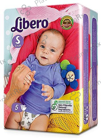 Libero Open Diaper Small 5 diapers