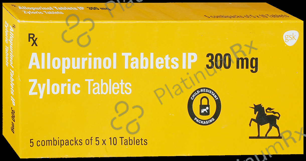 Zyloric 300mg Tablet 10s